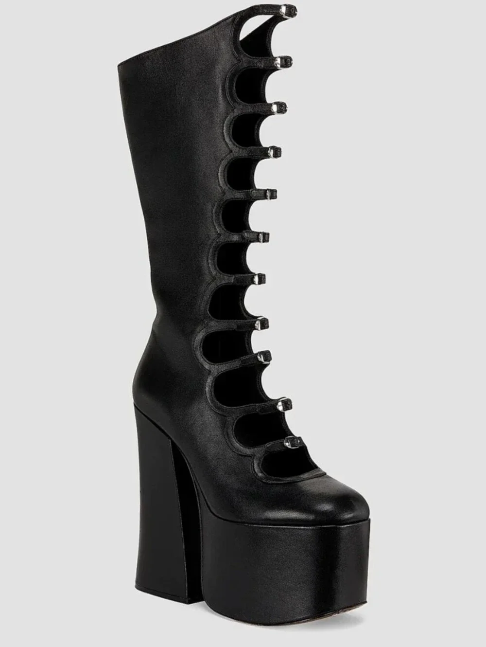 Marc Jacobs The Kiki 150MM Platform Leather Knee-High Boots